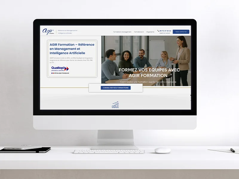 création site internet wordpress - formation